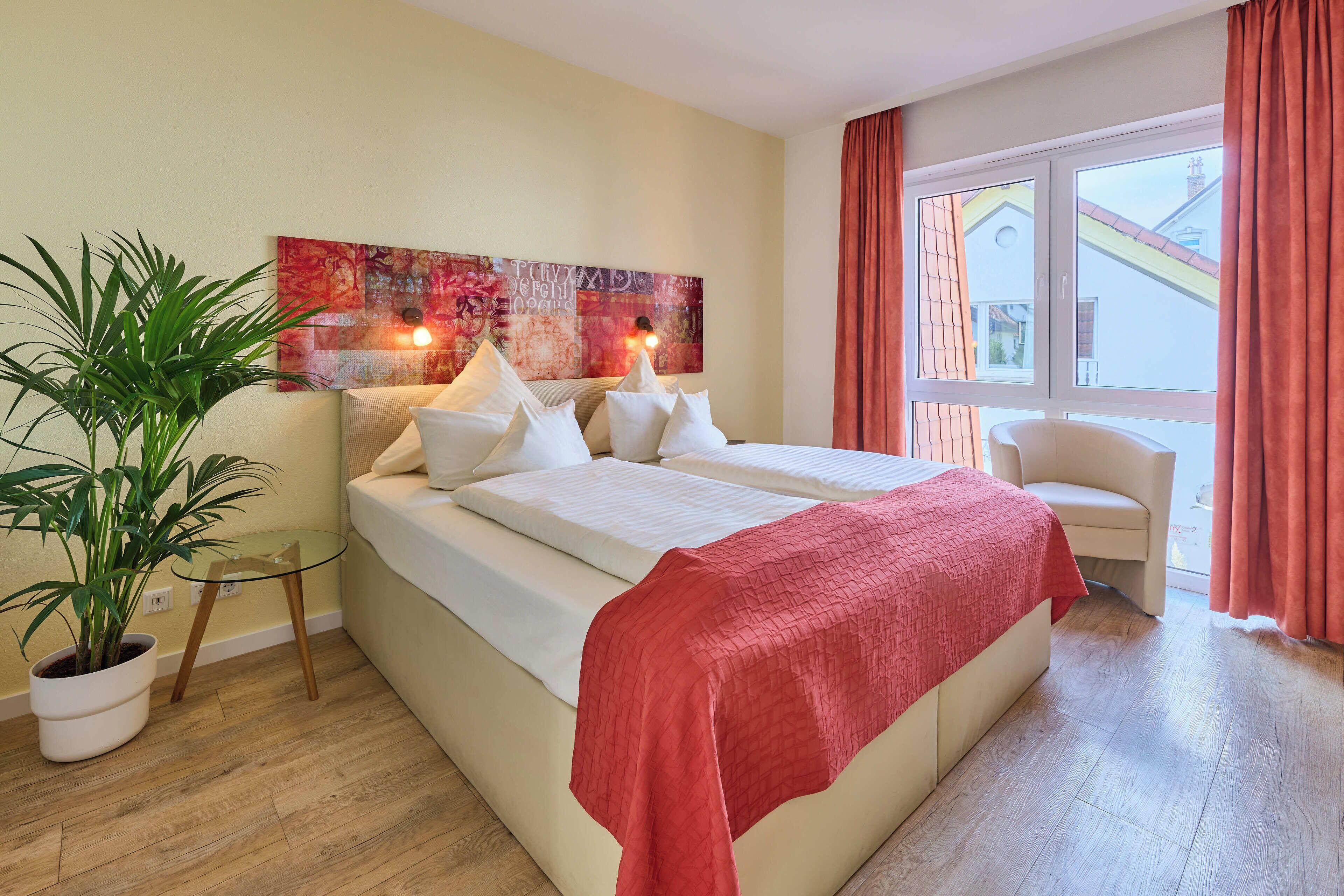 Habitación doble, 1 cama matrimonial | Escritorio, wifi gratis y ropa de cama 