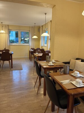 Daily buffet breakfast (EUR 15 per person)