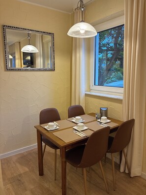 Daily buffet breakfast (EUR 15 per person)