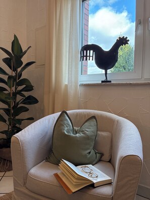 Coin salon dans le hall