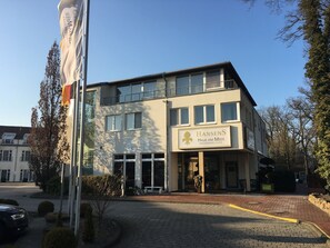 Voorkant van accommodatie