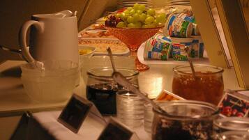 Morgenmadsbuffet hver dag mod et gebyr