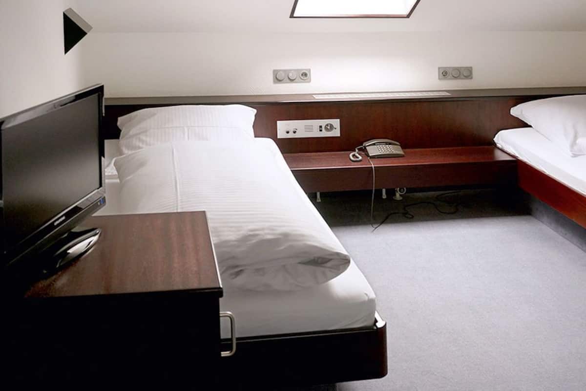 1 slaapkamer, hypoallergeen beddengoed, een minibar, een bureau