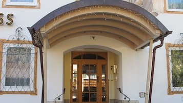 Entrée de l’hébergement
