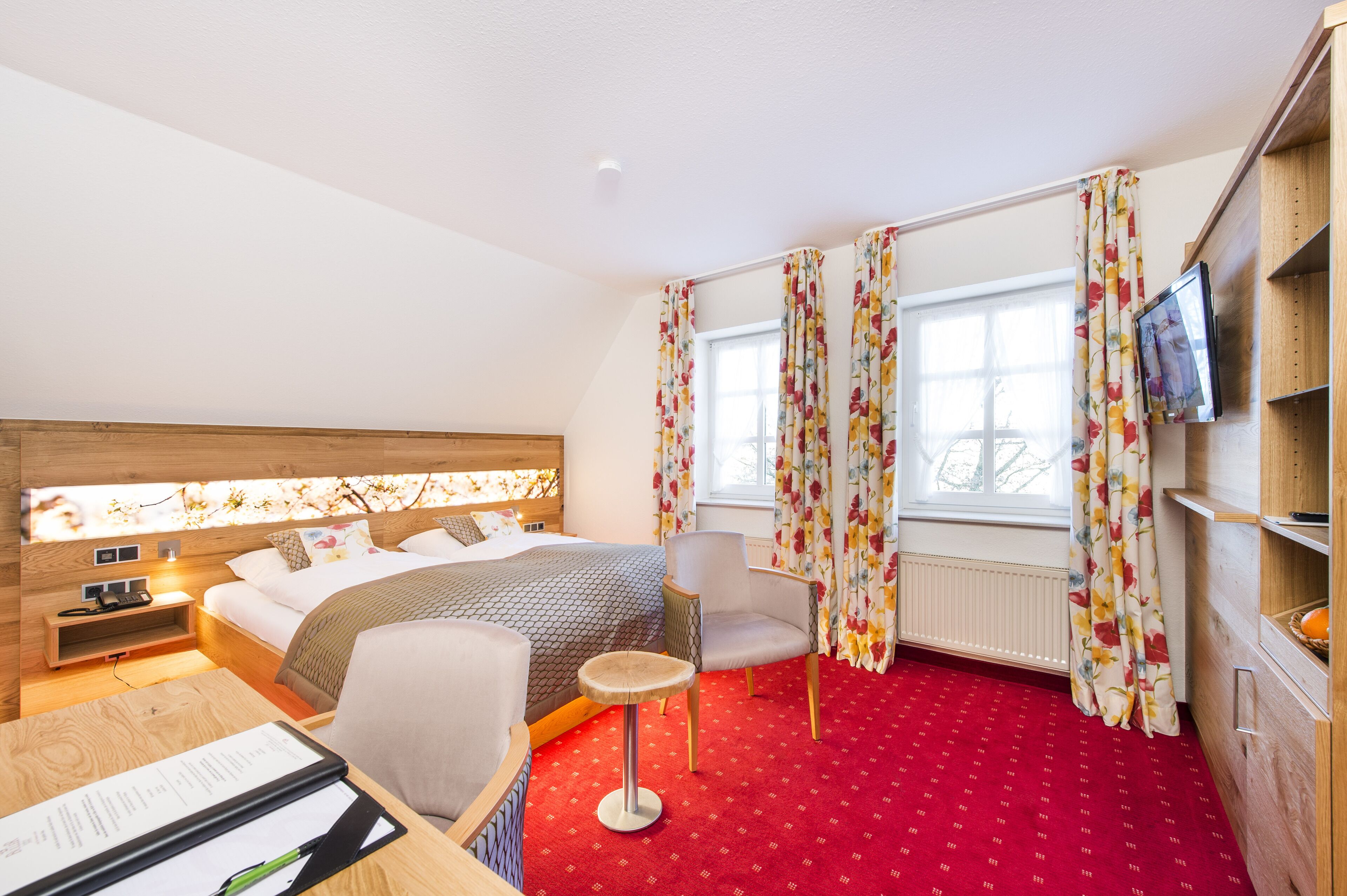 hypo-allergenic bedding, minibar, in-room safe, individually decorated