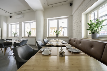 Daily buffet breakfast (EUR 10 per person)