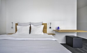 スーペリア ダブルルーム テラス | 低刺激性寝具、セーフティボックス (室内)、客室ごとに異なるインテリア、防音設備