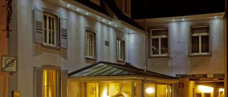 Front of property - evening/night