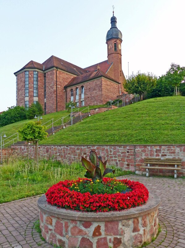 Khuôn viên nơi lưu trú