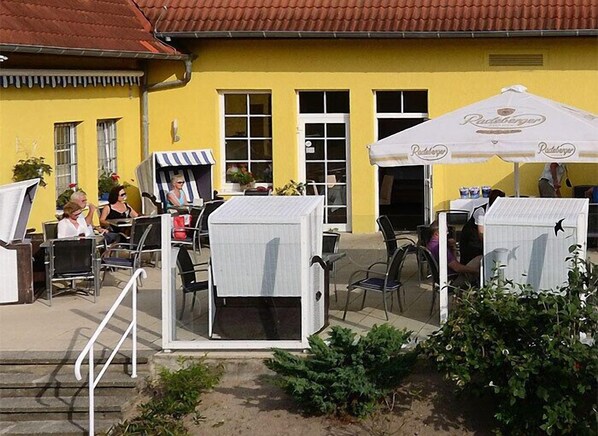 Facciata della struttura