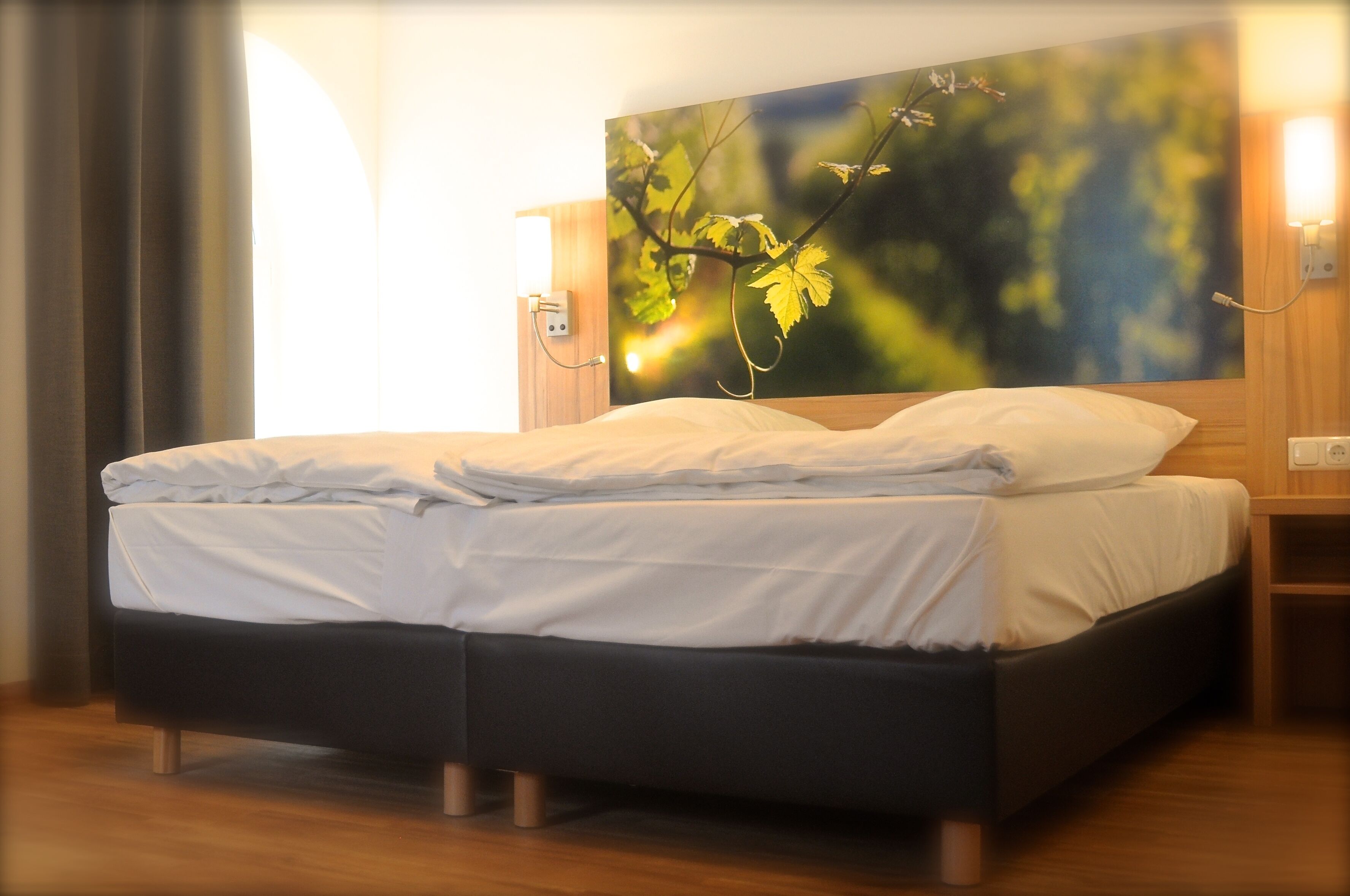 hypo-allergenic bedding, individually decorated, individually furnished