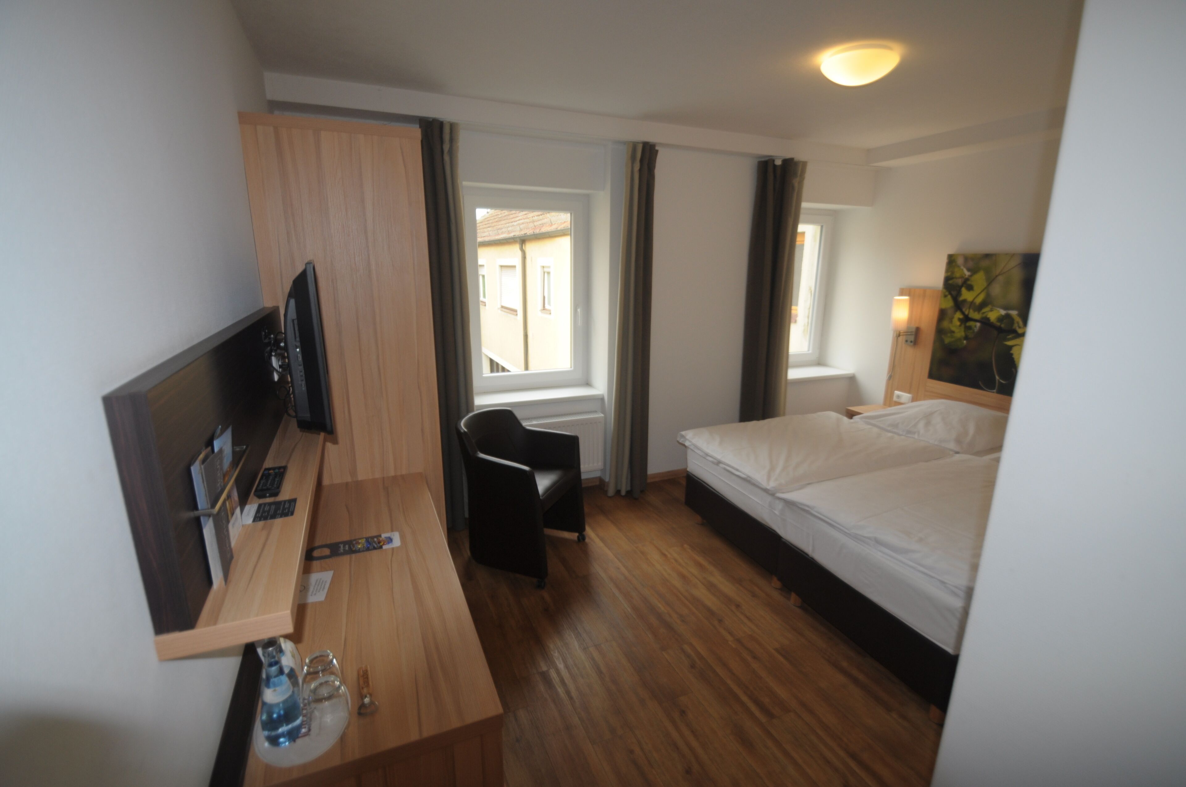 hypo-allergenic bedding, individually decorated, individually furnished