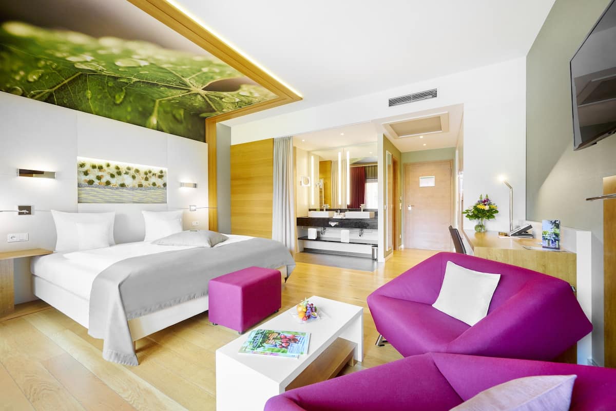 In-room safe, desk, soundproofing, free cots/infant beds