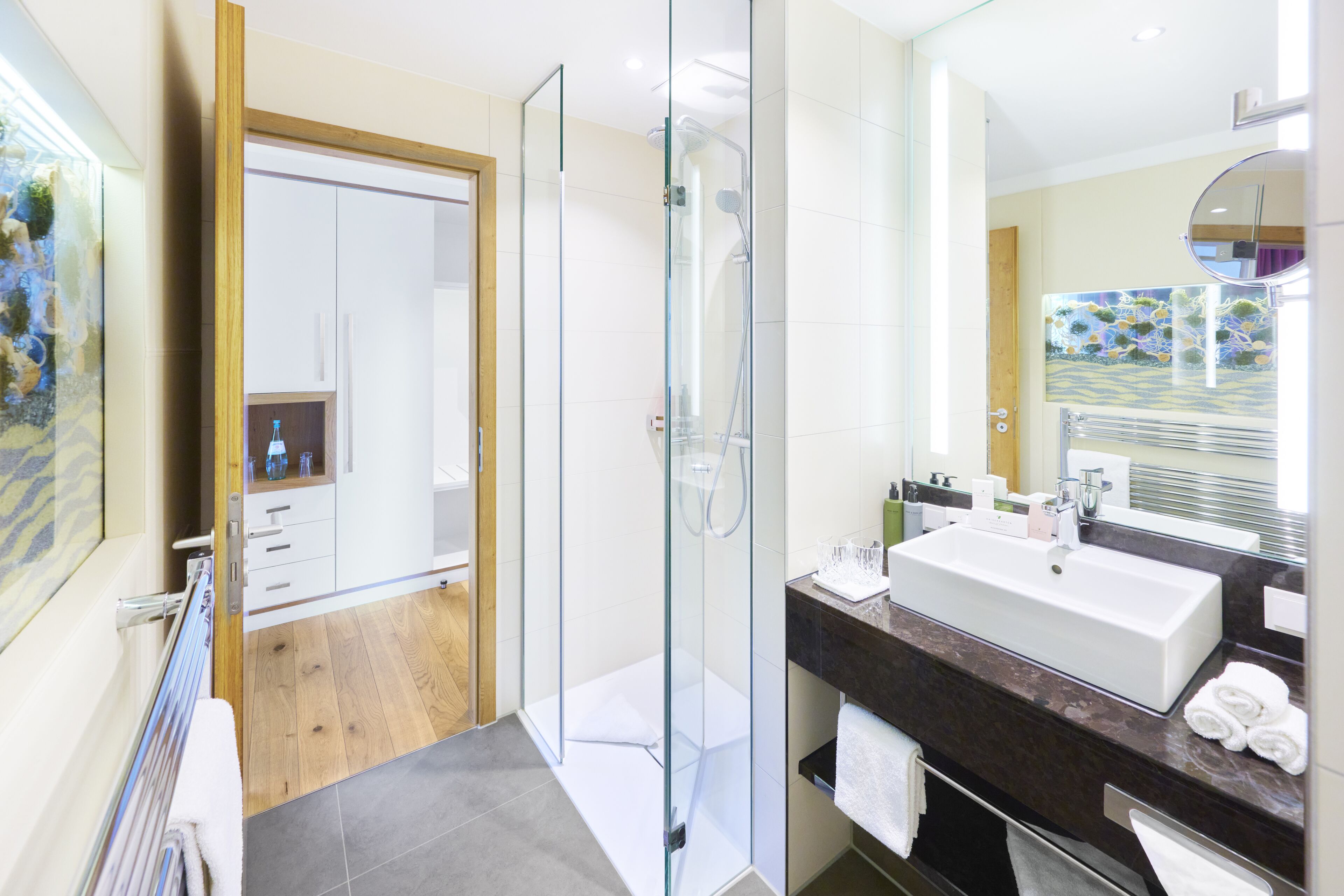 in-room safe, desk, soundproofing, free cots/infant beds