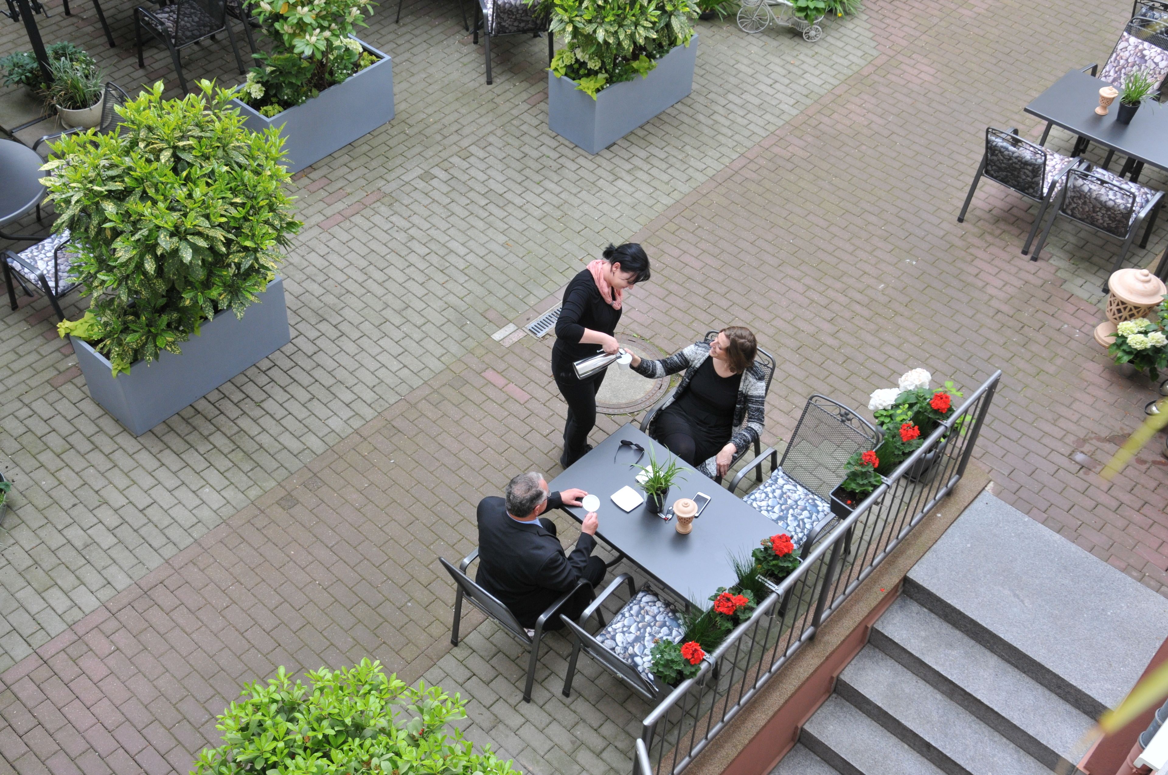 daily buffet breakfast (eur 18.00 per person)