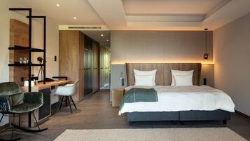 Design-Studiosuite | 1 Schlafzimmer, Allergikerbettwaren, Minibar, Zimmersafe