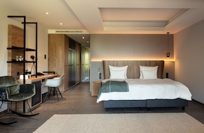 1 habitación, ropa de cama hipoalergénica y minibar 