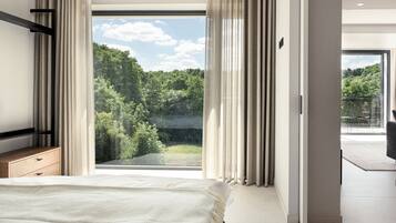 Estudio de diseñador | 1 habitación, ropa de cama hipoalergénica y minibar
