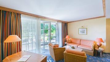 Een 32-inch televisie met kabelzenders