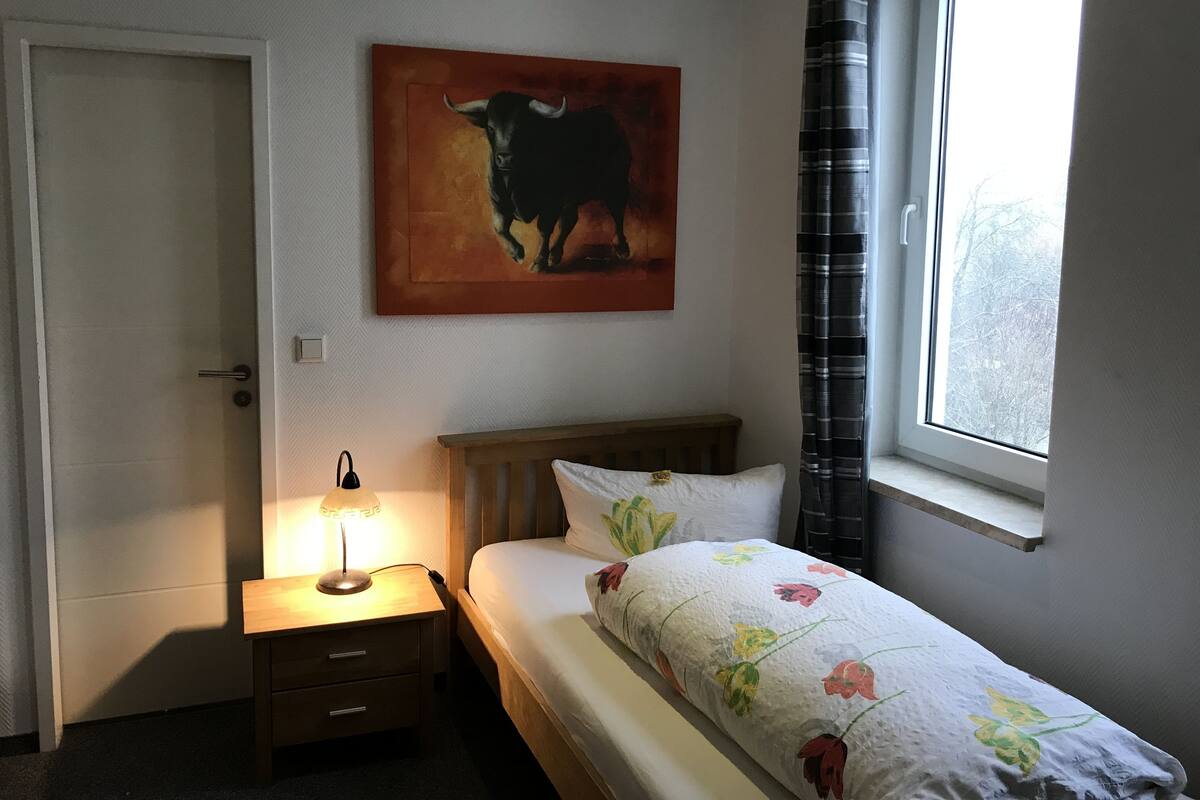 Single Room | Hypo-allergenic bedding, individually decorated, desk, rollaway beds