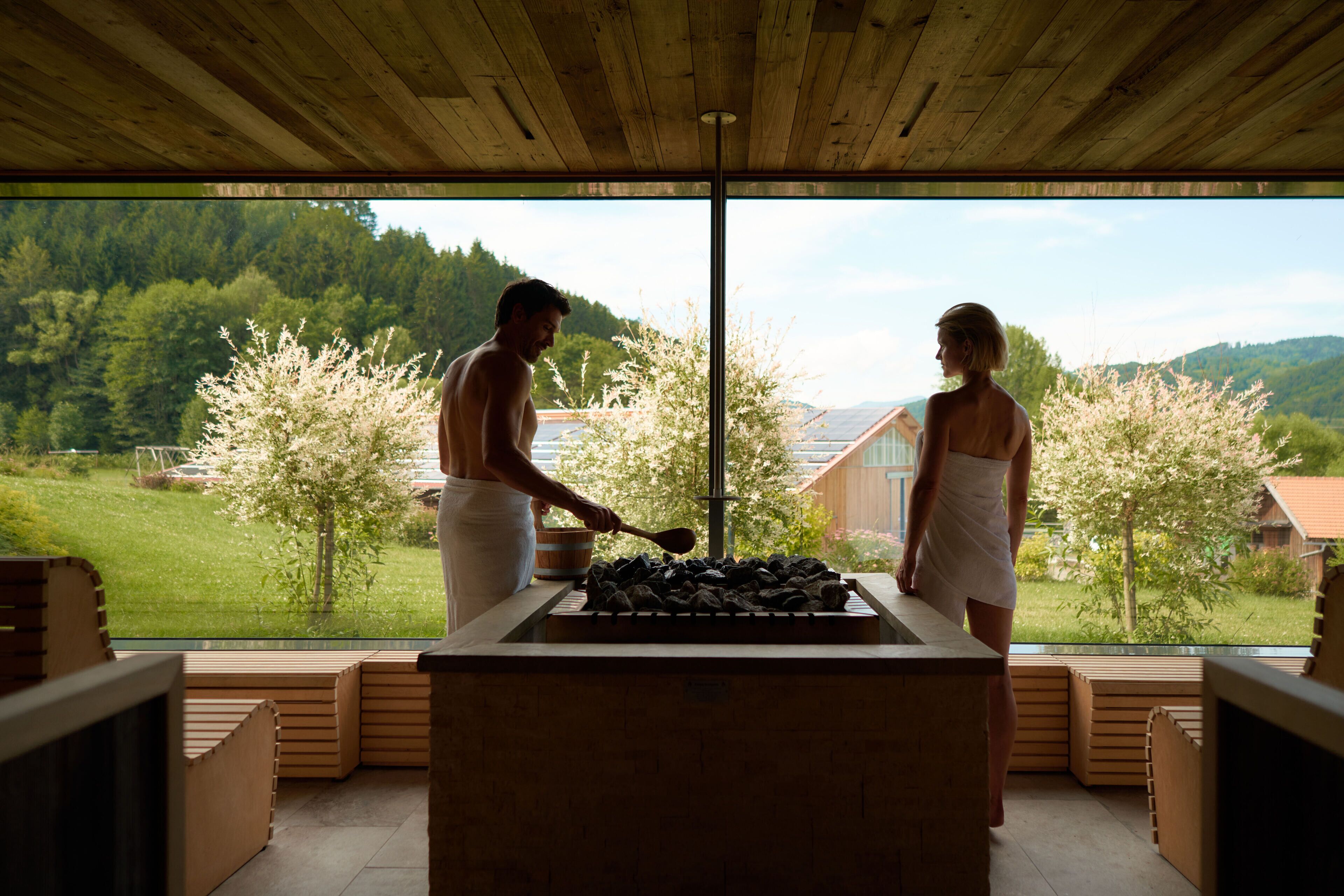 Espace de soins pour les couples, sauna, hammam, soins corporels