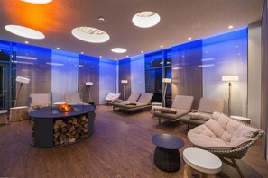 Salas de tratamiento para parejas, sauna y baño de vapor 