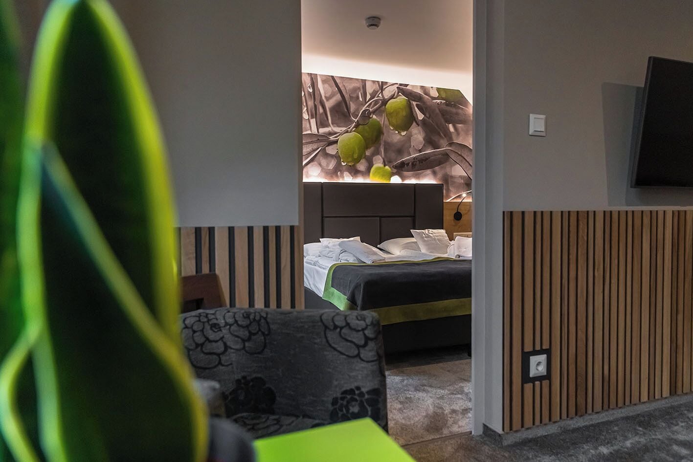 Deluxe Apartment | Minibar, in-room safe, desk, laptop workspace