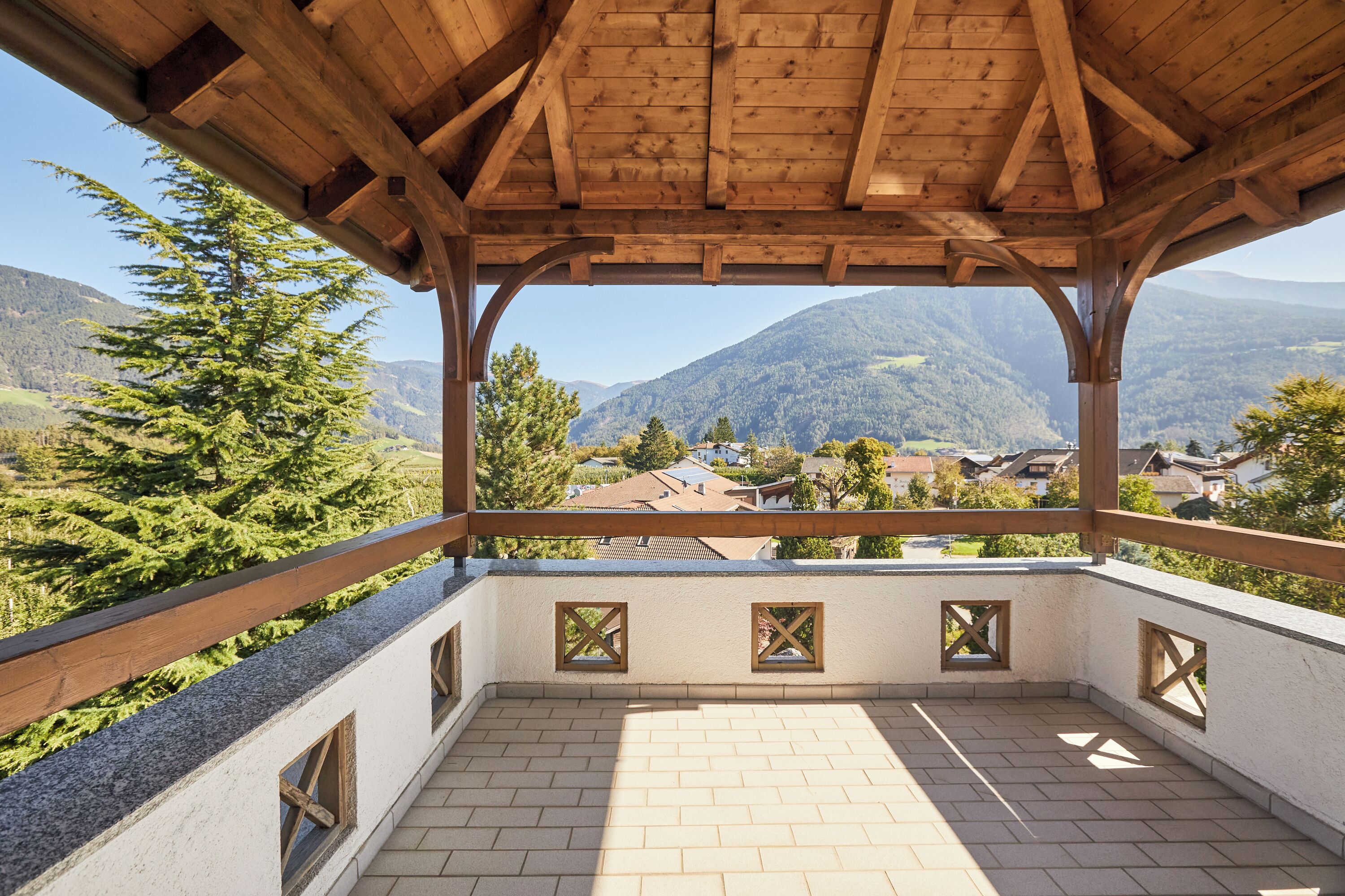 Vue depuis le balcon