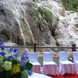Area per matrimoni all'aperto