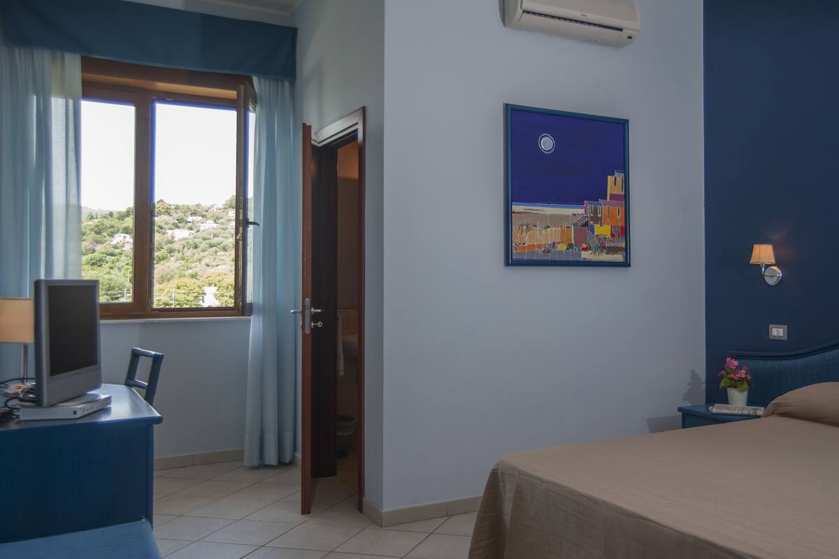 Classic Double or Twin Room | Minibar, in-room safe, desk, bed sheets