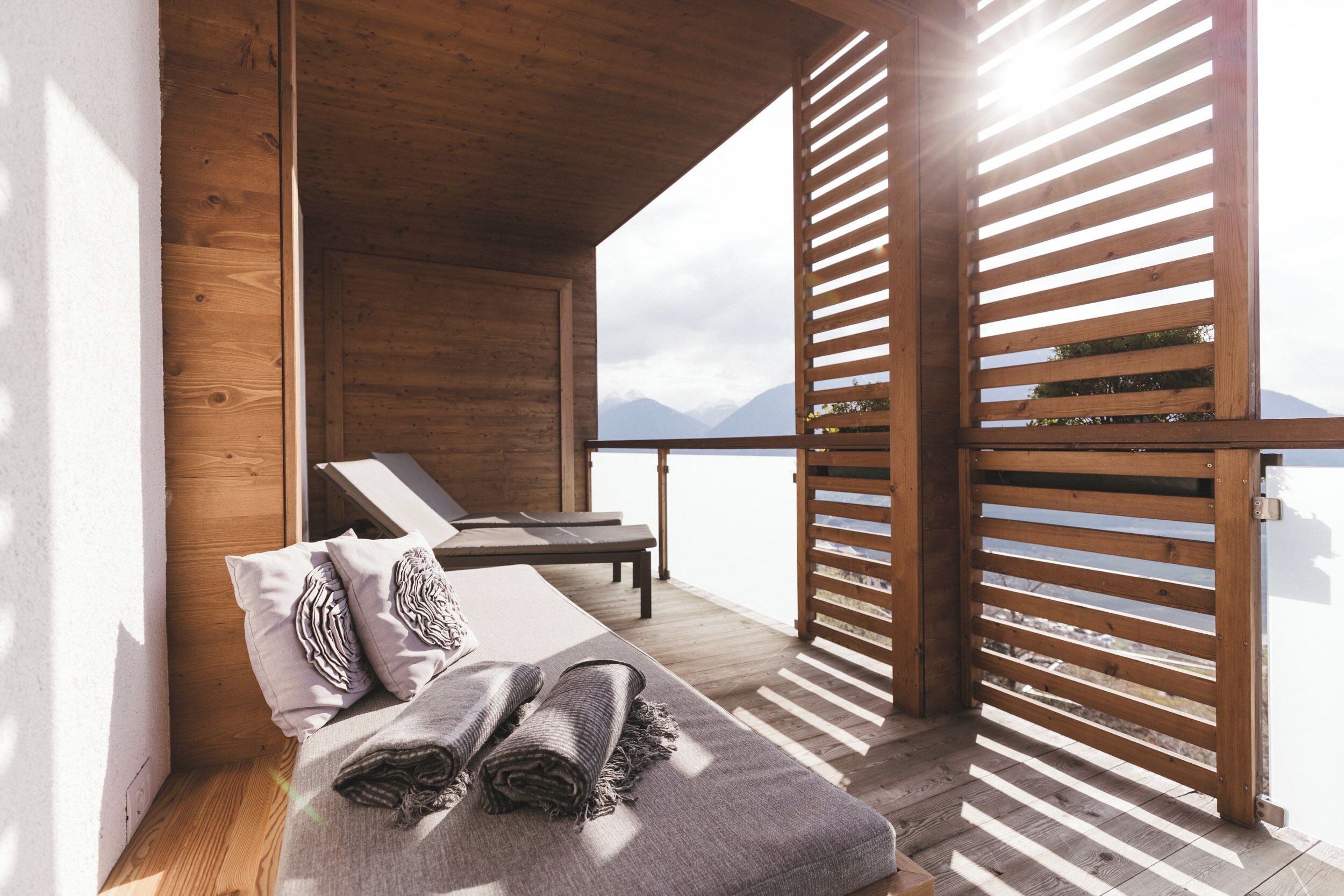 Suite, Balkon, Bergblick | Terrasse/Patio