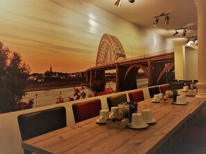 Daily buffet breakfast (EUR 9.95 per person)