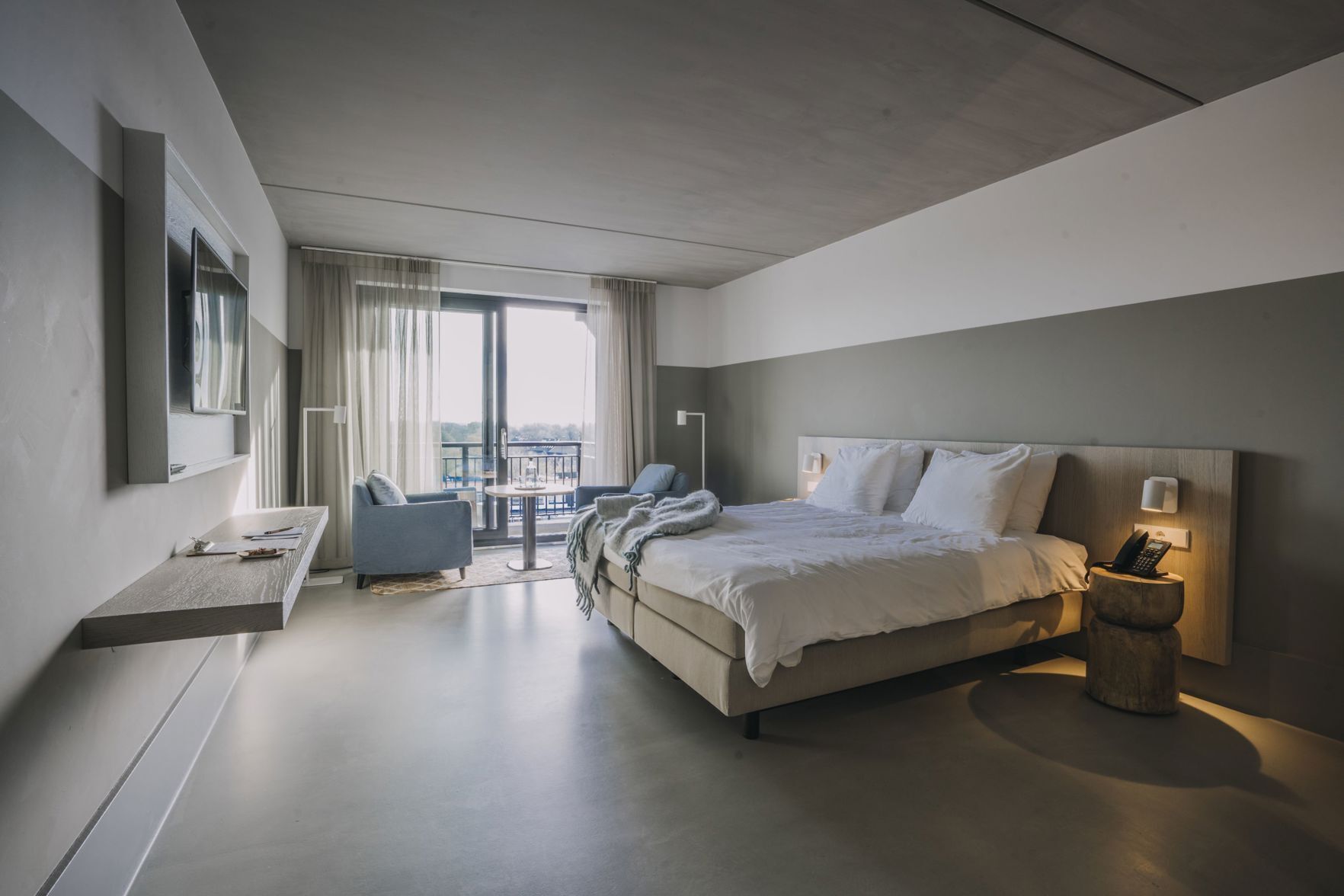 Caja de seguridad en la habitación, wifi gratis y ropa de cama 