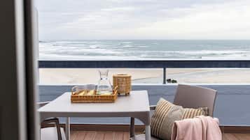 Uitzicht vanuit accommodatie