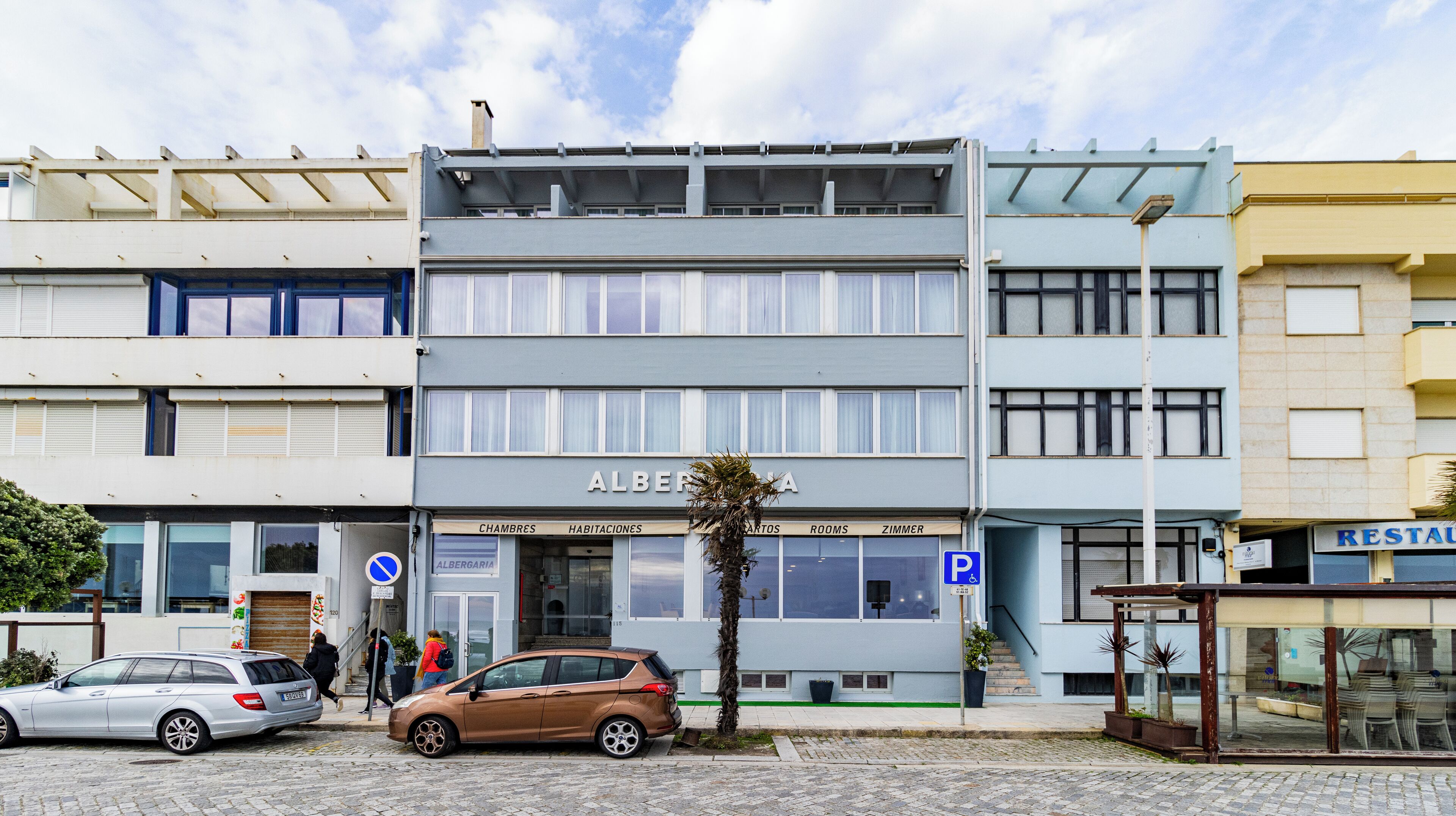 Fassade der Unterkunft