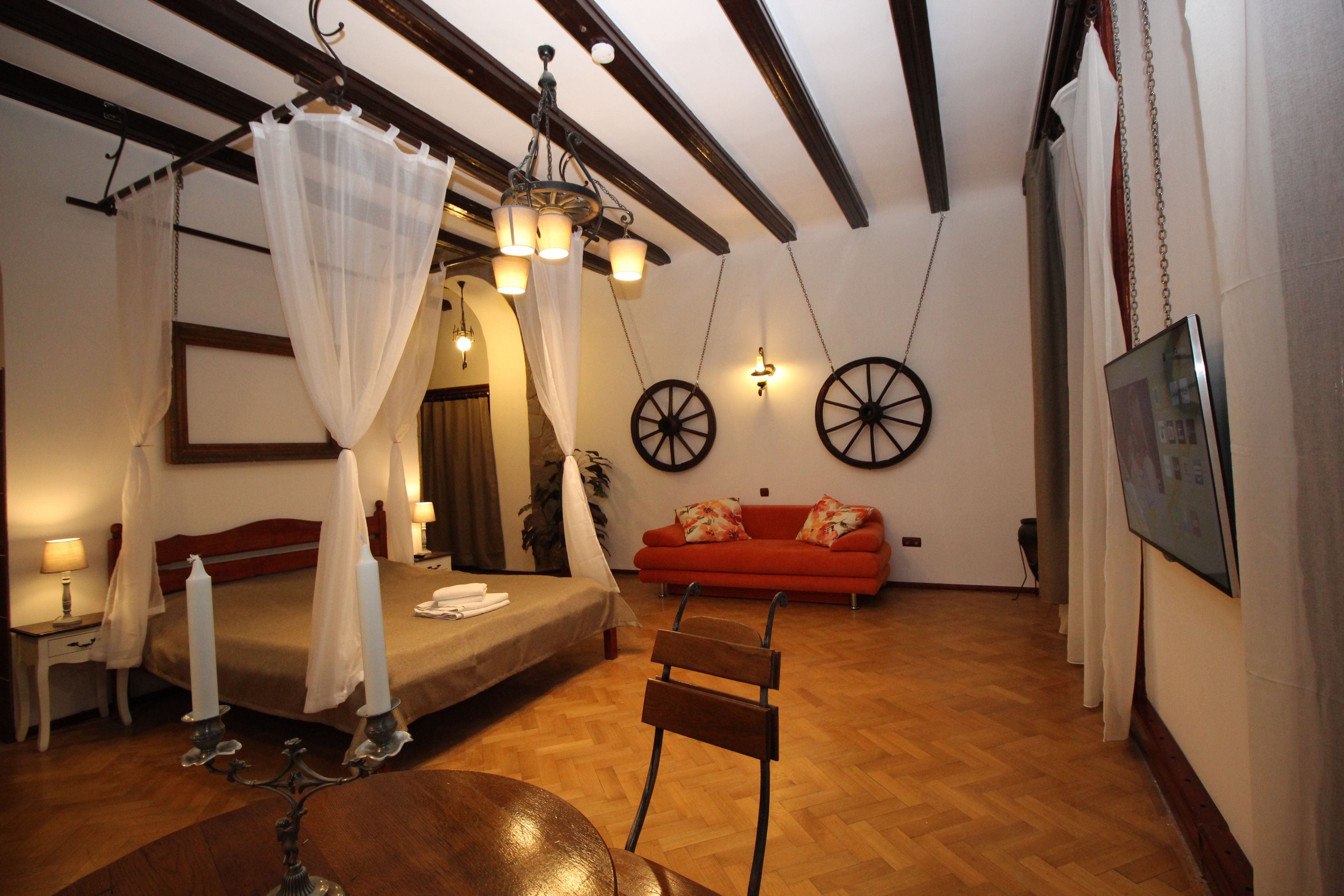 Studio Suite Grand, phòng tắm hơi | Két bảo mật tại phòng, phòng cách âm 