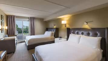 Deluxe Room, 2 Queen Beds | View from room