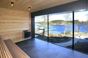 Salas de tratamiento para parejas, un sauna, baño turco