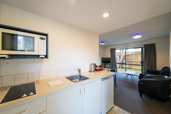 Two Bedroom Unit | Private kitchen | Fridge, microwave, stovetop, coffee/tea maker