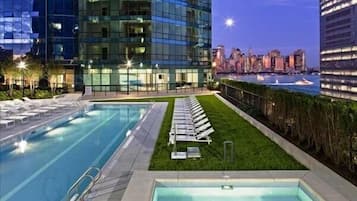 Seasonal outdoor pool