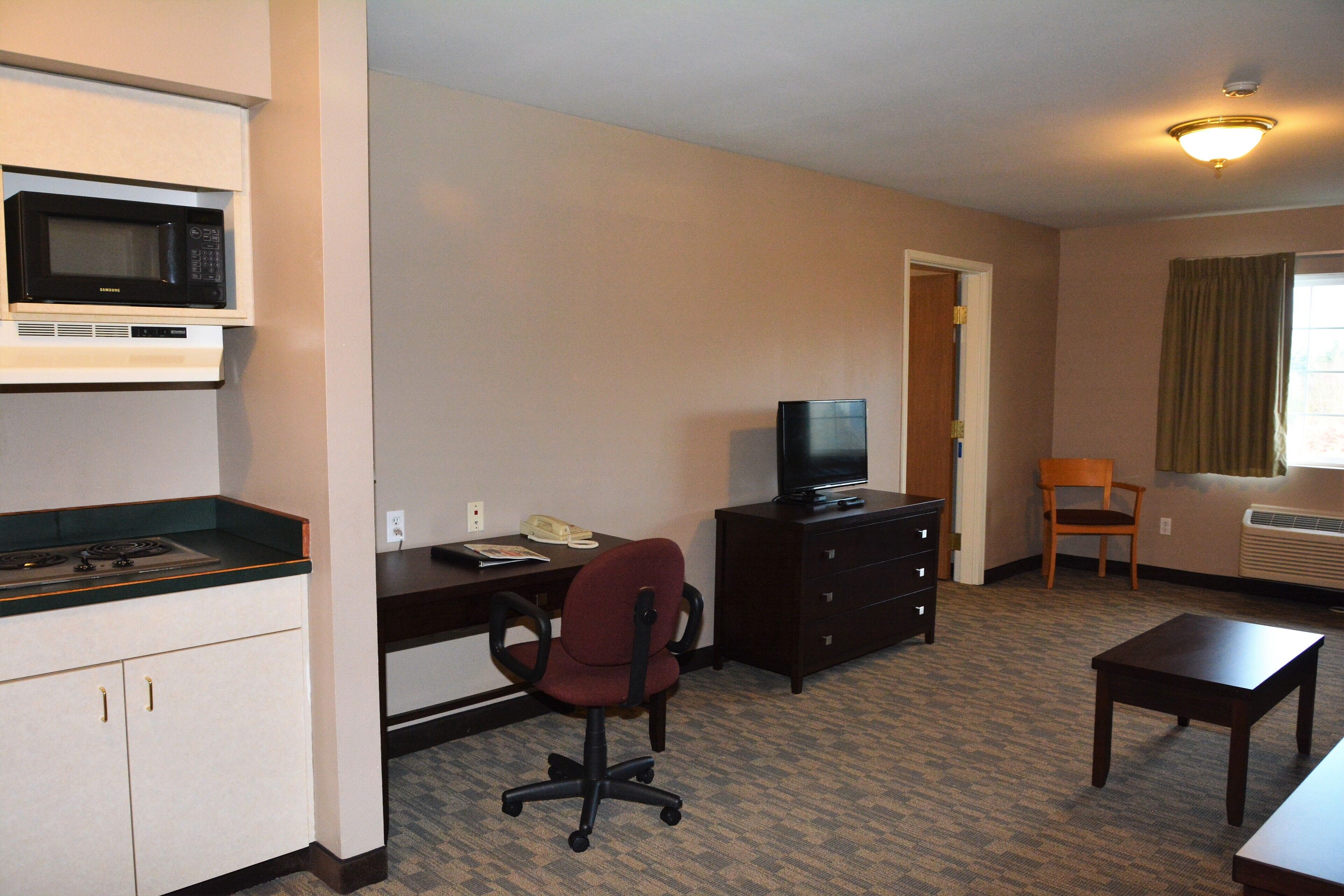 apartment, kitchen | living area | lcd tv