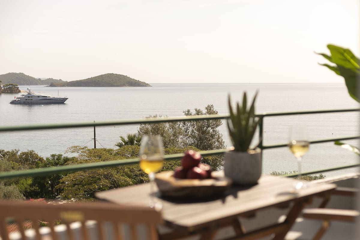 Suite, vista al mar (Loft) | Terraza o patio