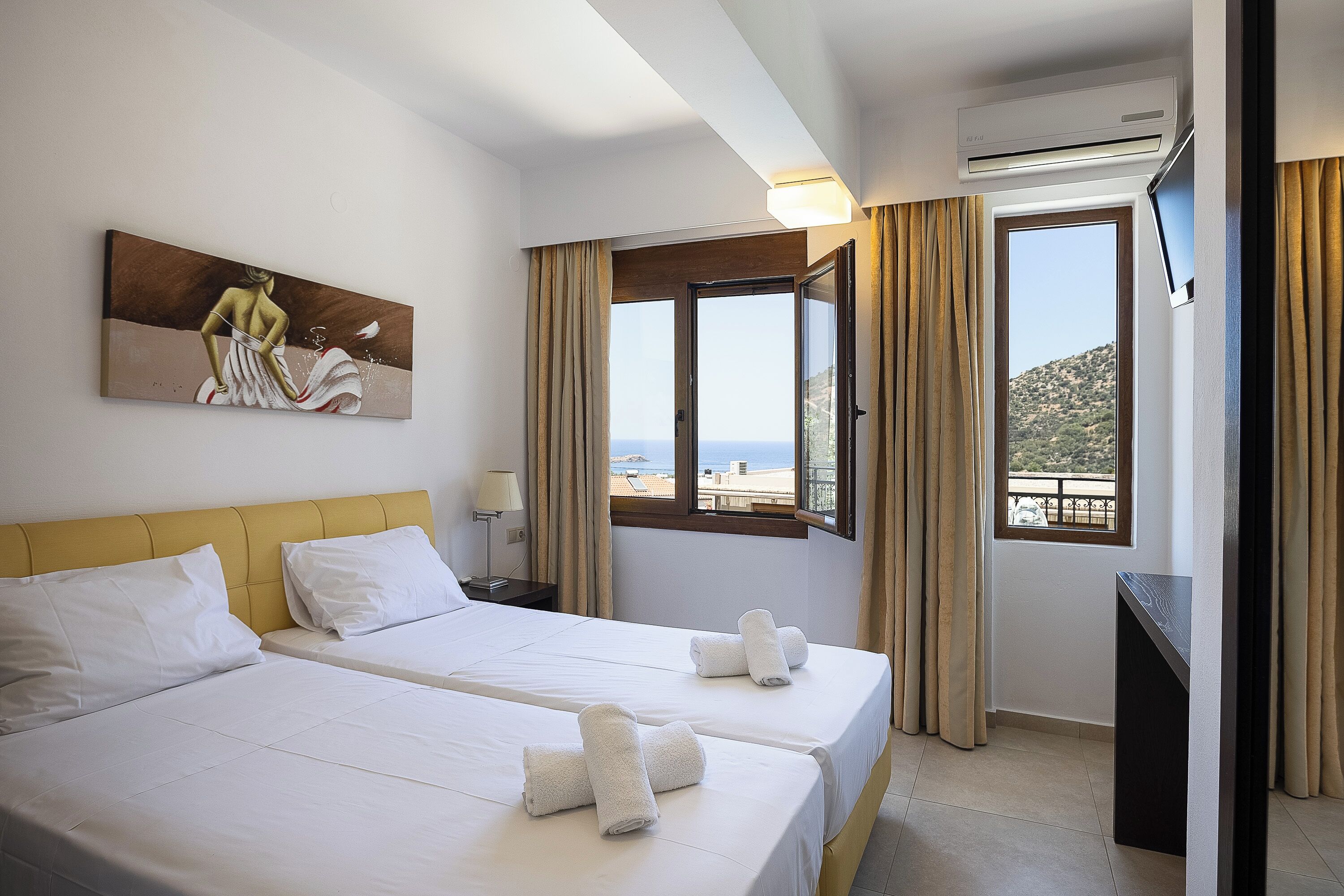 Individually decorated, individually furnished, blackout drapes