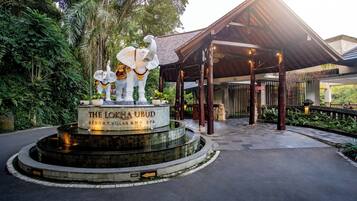 Voorkant van accommodatie