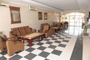 Interior entrance