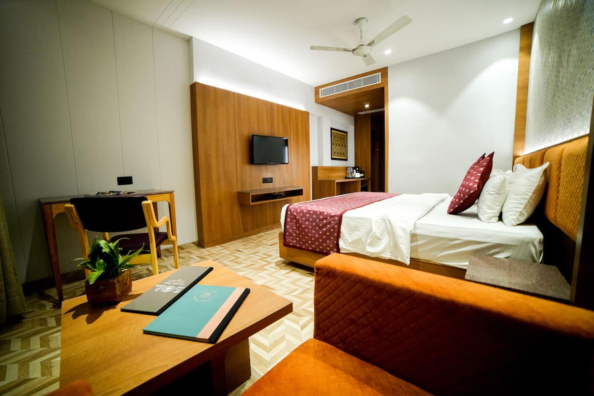 Habitación Premium, vista al jardín | Caja de seguridad en la habitación y wifi gratis
