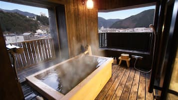 Classic Room (Moriyama-Kan, Private Open Bath) | In-room safe, individually decorated, individually furnished, desk