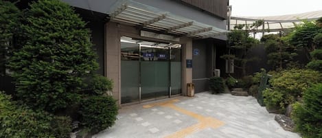 Façade de l’hébergement