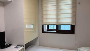 Soundproofing, WiFi (free), bed sheets