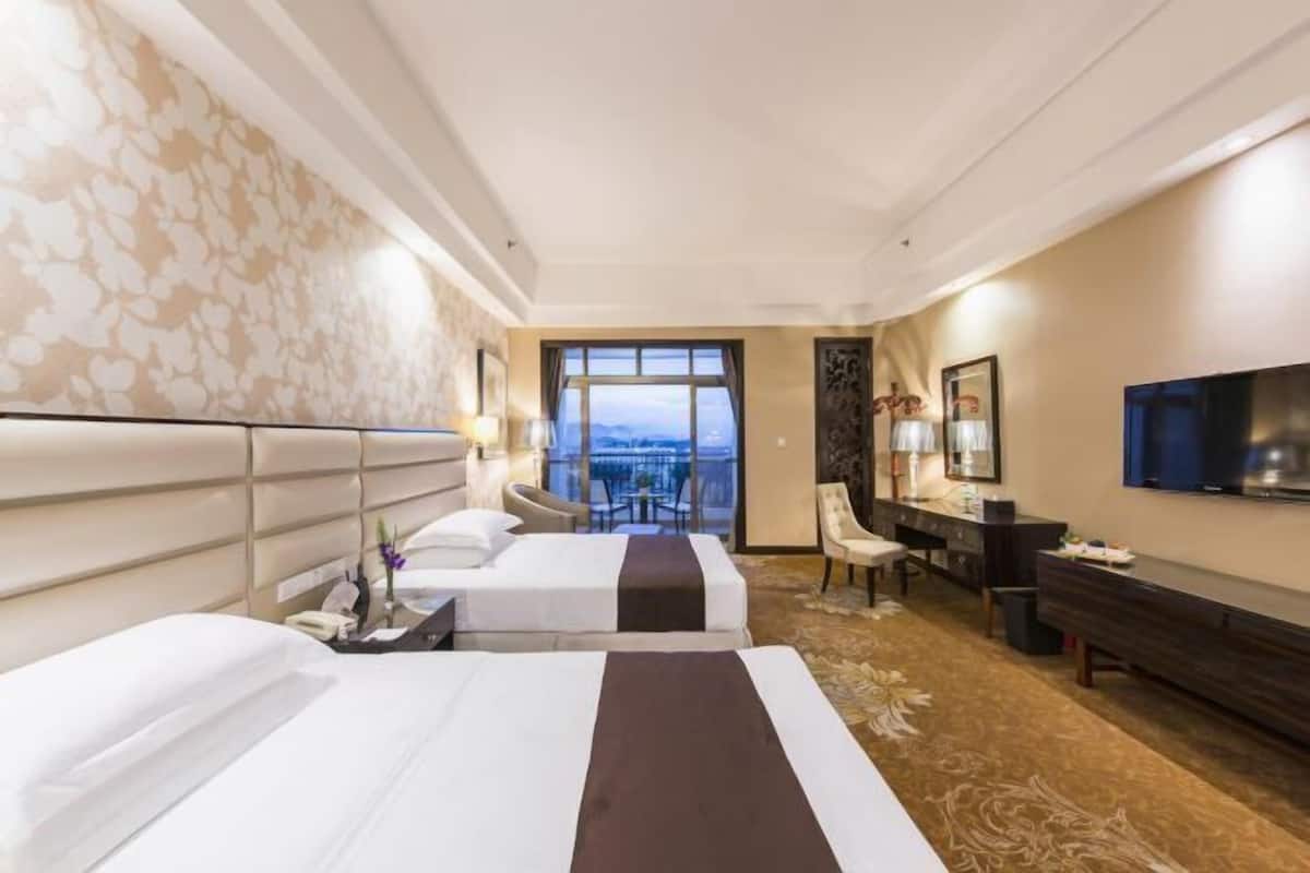 In-room safe, desk, blackout drapes, iron/ironing board